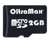 Карта памяти 2Gb MicroSD OltraMax + SD адаптер (OM002GCSD-AD)