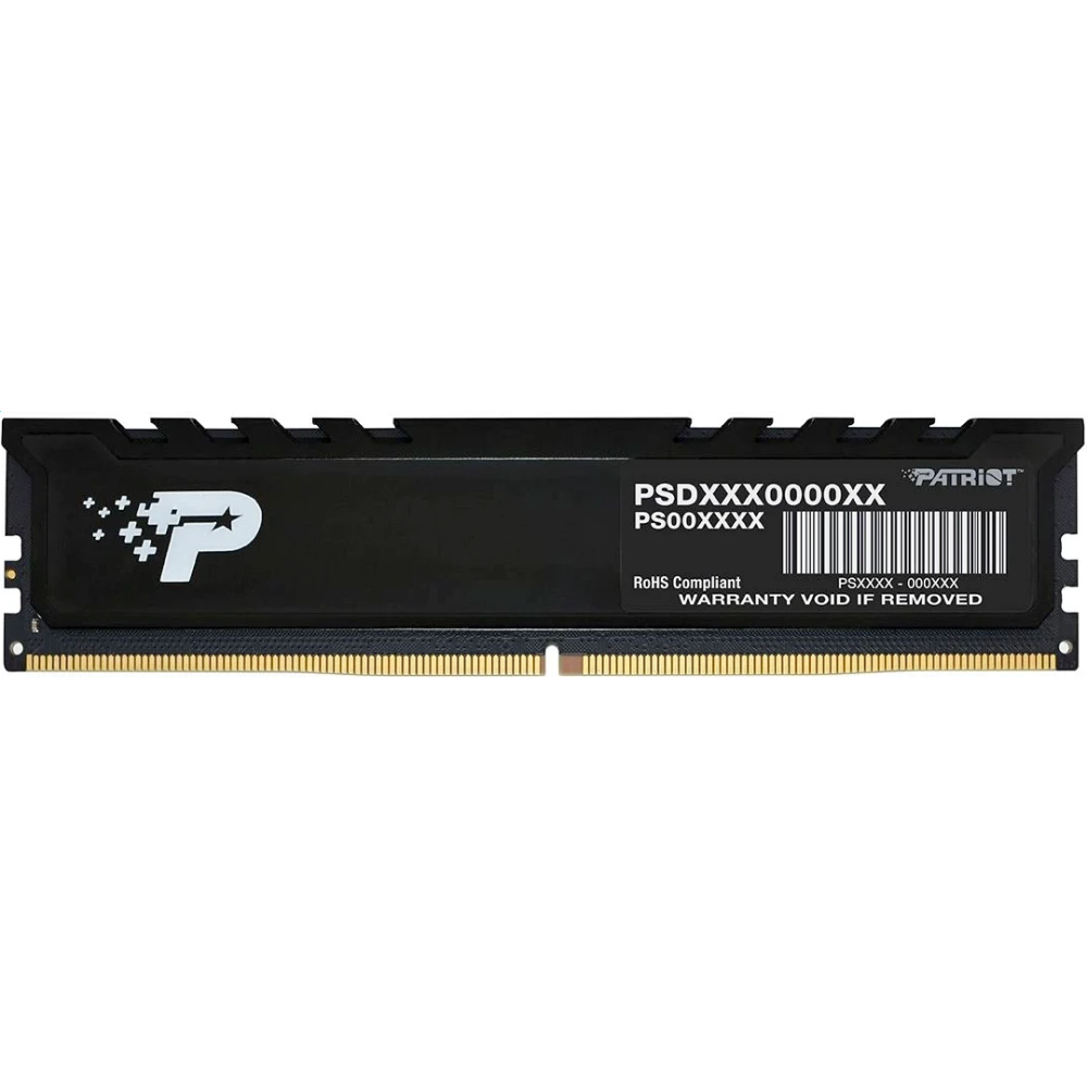 Оперативная память 16Gb DDR5 4800MHz Patriot Signature Premium (PSP516G480081H1)