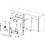 Встраиваемая посудомоечная машина Hotpoint-Ariston HIS 1C69 (869894400020)