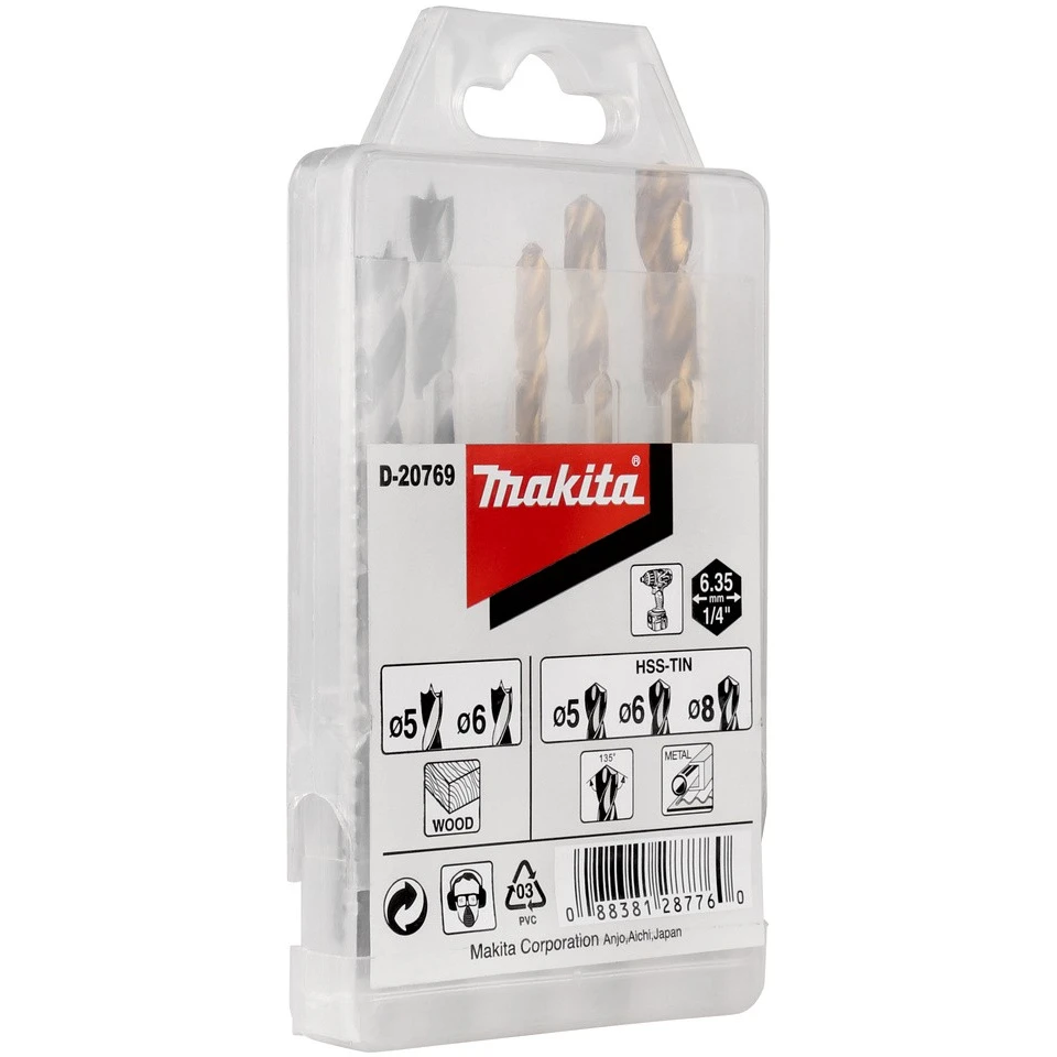 Набор свёрл Makita D-20769 - фото 2