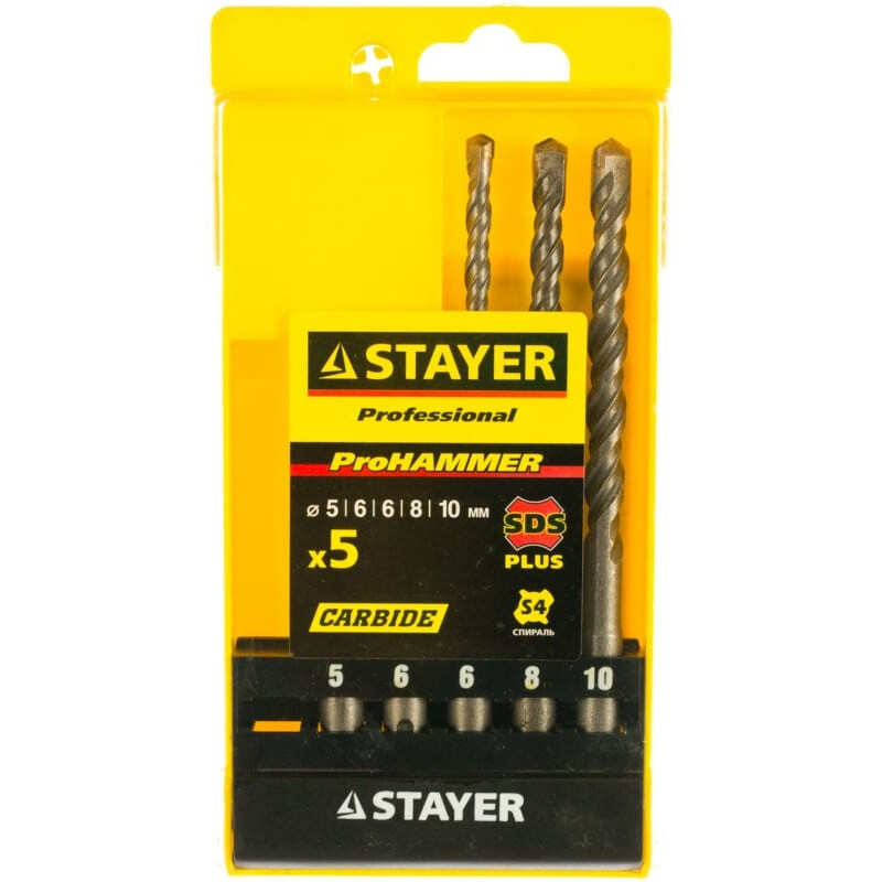 Набор буров STAYER 2930-H5, 5 шт. - фото 2