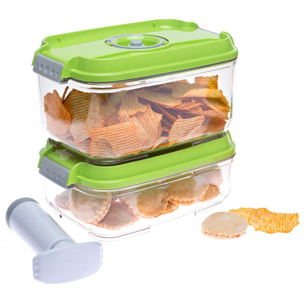 Вакуумные контейнеры Status VAC-REC-Duet Green - фото 3