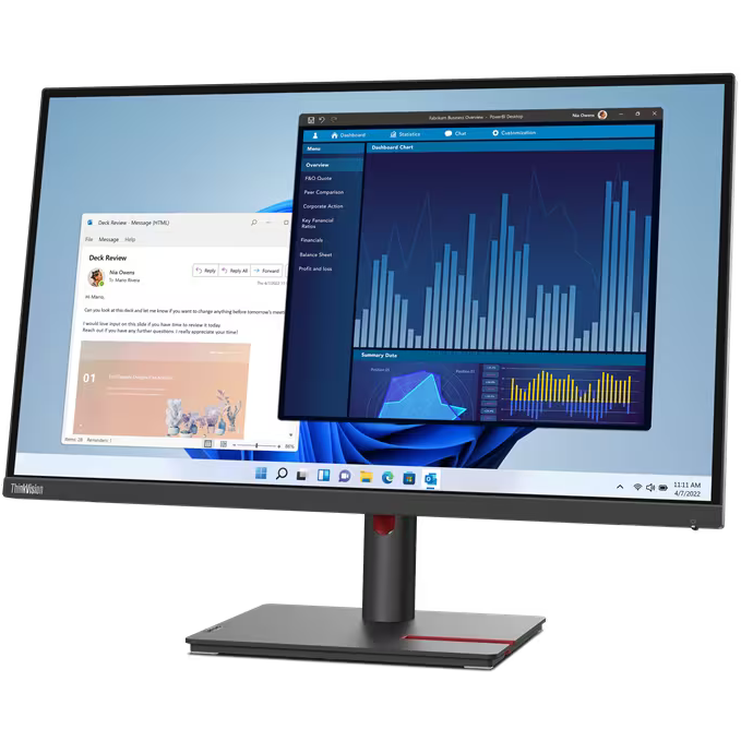 Монитор Lenovo 27" ThinkVision T27p-30 (63A9GAT1EU) - фото 3