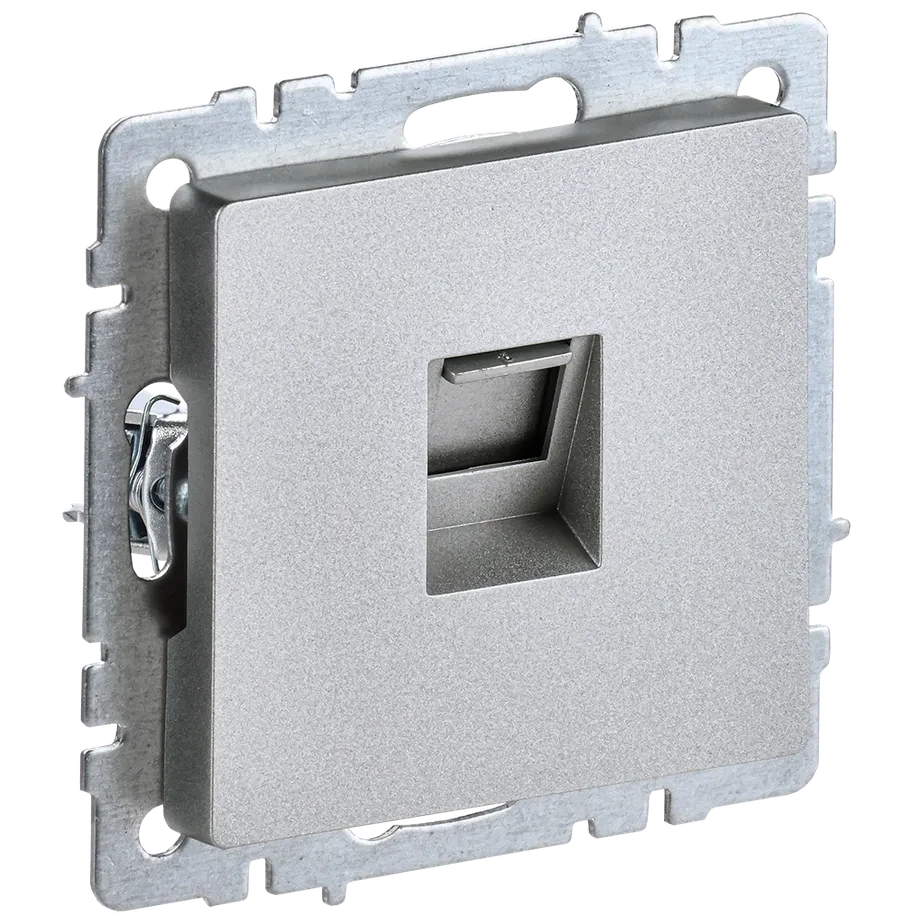Розетка RJ-45 IEK BRITE BR-K10-1-K47