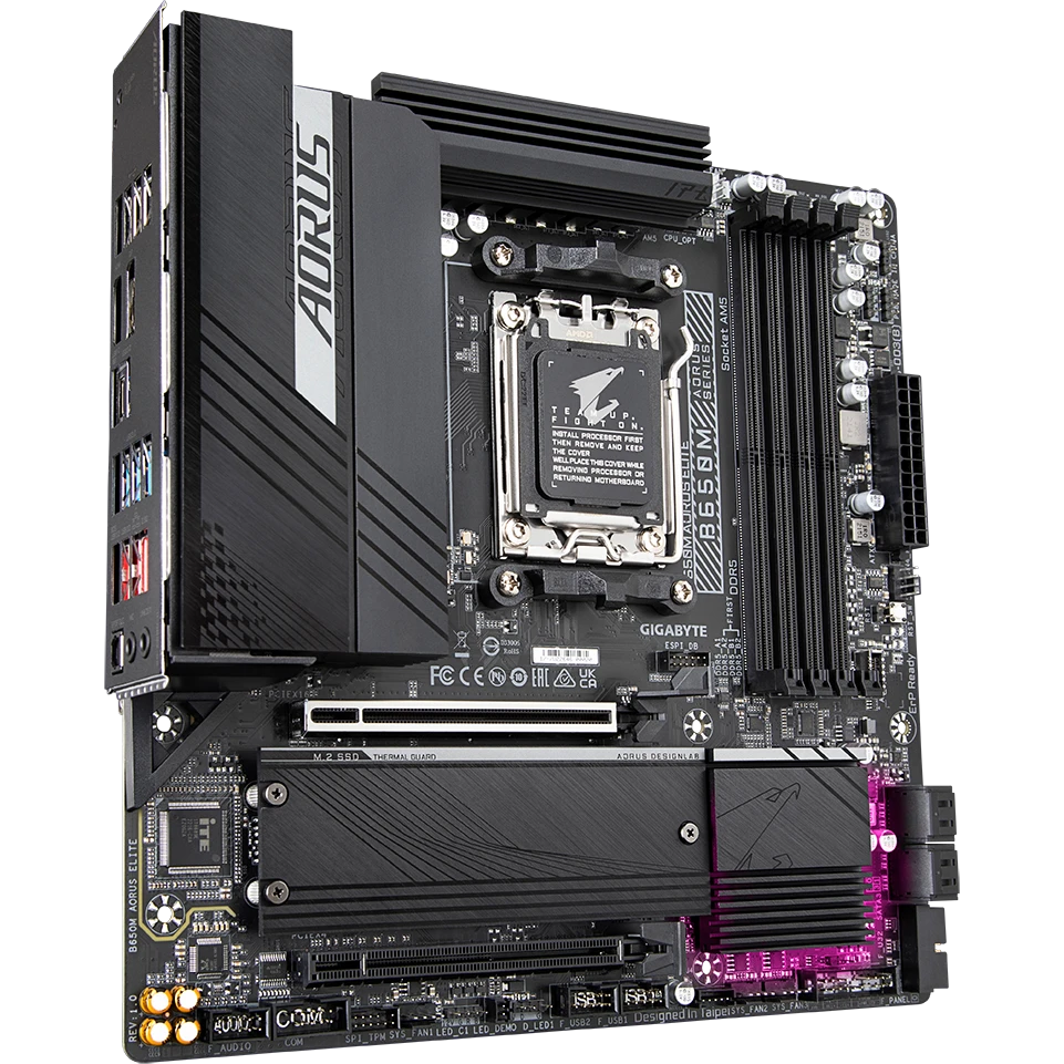 Материнская плата Gigabyte B650M AORUS ELITE - фото 2