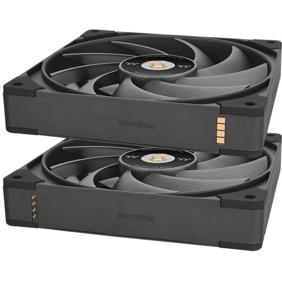 Вентилятор для корпуса Thermaltake Toughfan EX12 Pro High Static Pressure Fan Black (3-Fan Pack) - CL-F171-PL12BL-A - фото 3