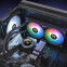 Система жидкостного охлаждения Thermaltake TH240 V2 ARGB Sync Black - CL-W361-PL12SW-A - фото 5