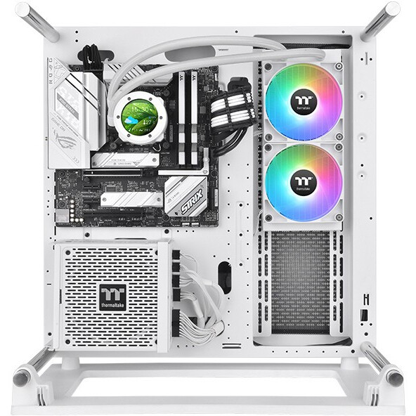 Система жидкостного охлаждения Thermaltake TH240 V2 Ultra ARGB Snow Edition - CL-W404-PL12SW-A - фото 5