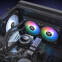 Система жидкостного охлаждения Thermaltake TH240 V2 Ultra ARGB Sync Black - CL-W383-PL12SW-A - фото 6