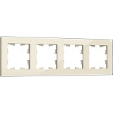 Рамка IEK Brite BR-M42-G-K10