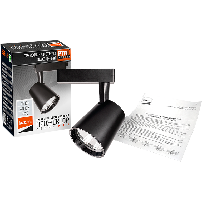 Светильник JazzWay PTR 0315 15Вт 4000К Black - 5010604 - фото 2
