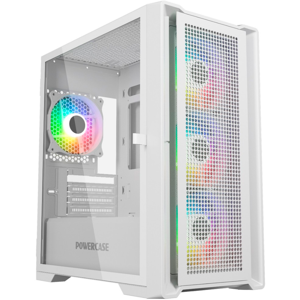 Корпус Powercase Alisio Micro X4W V2 White - CAMCXW-A4