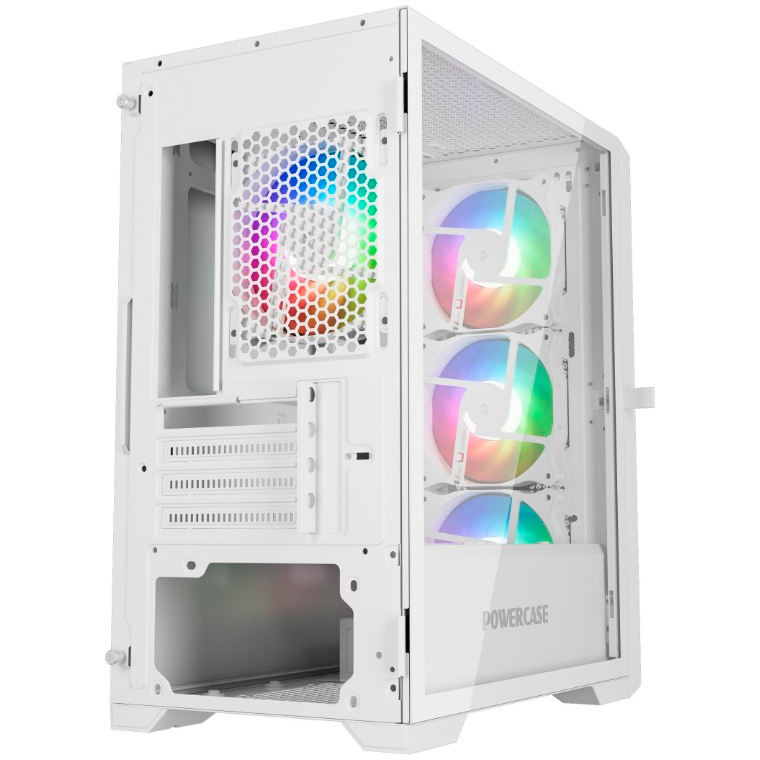 Корпус Powercase Alisio Micro X4W V2 White - CAMCXW-A4 - фото 5