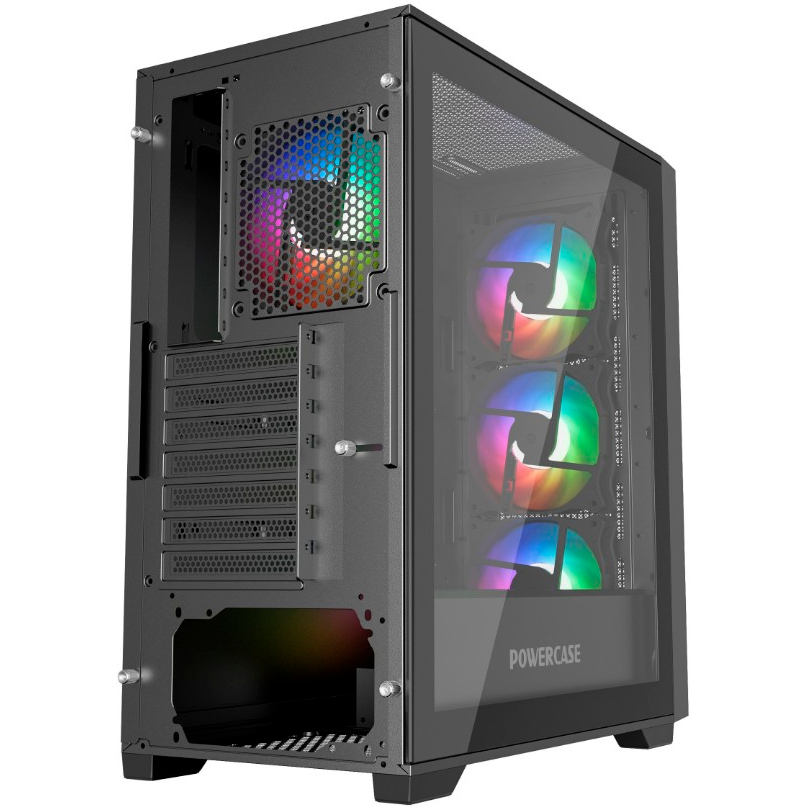 Корпус Powercase ByteFlow Black - CBFB-A4 - фото 4