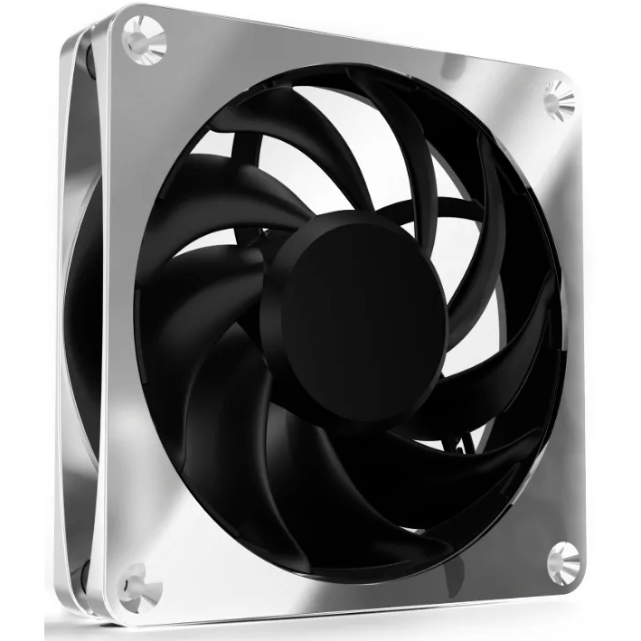 Вентилятор для корпуса Alphacool Apex Stealth Metal Power Fan 3000rpm Сhrome