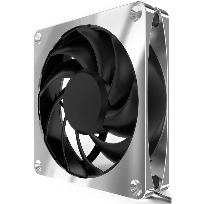 Вентилятор для корпуса Alphacool Apex Stealth Metal Power Fan 3000rpm Сhrome - 13824 - фото 3