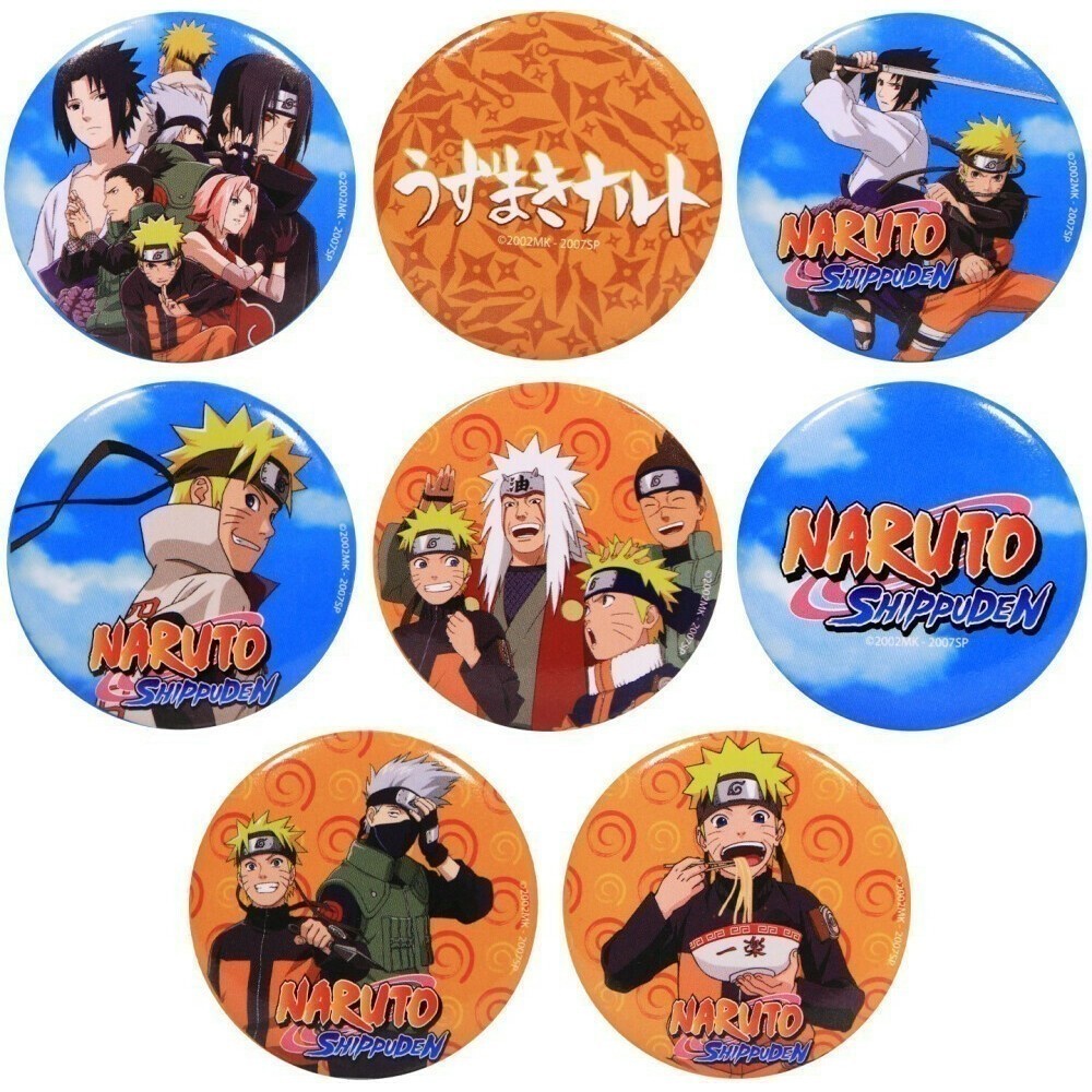Набор значков Artplays Naruto Shippuden (4609639571279)