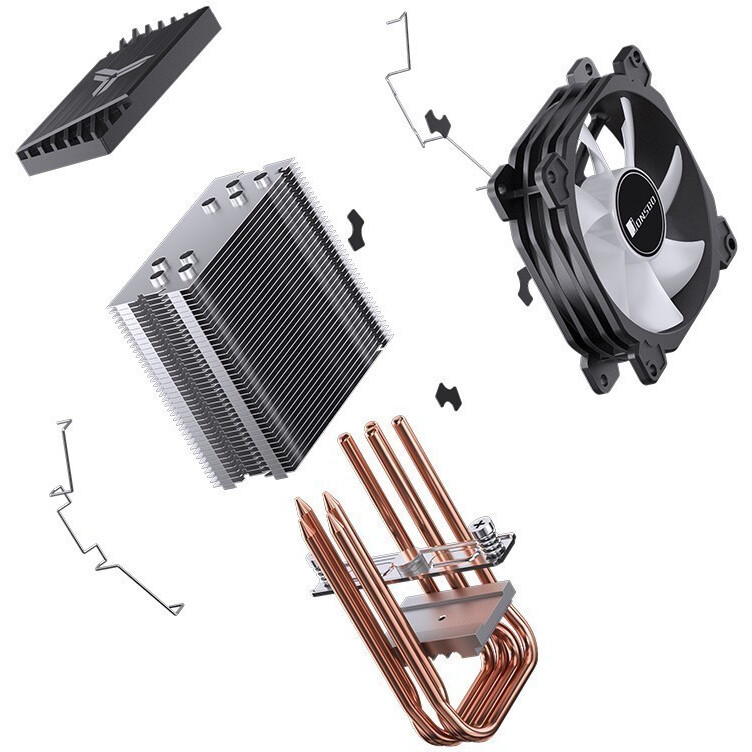 Кулер Jonsbo CR-1400 E Black - фото 4