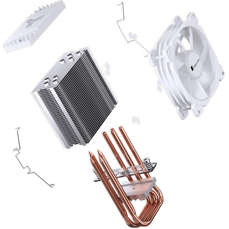 Кулер Jonsbo CR-1400 E White - фото 5