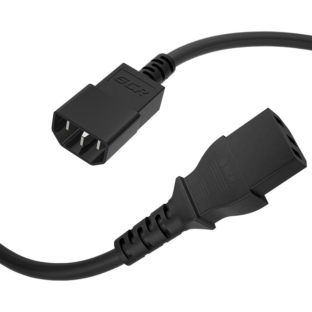 Кабель питания C13 - C14, 1.5м, Greenconnect GCR-54336 - фото 3