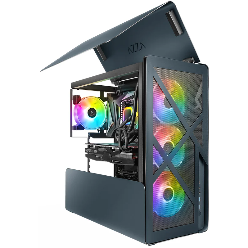 Корпус AZZA Cast Black - CSAZ-808BM CAST - фото 10