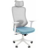 Офисное кресло Chairman CH563 White/Turquoise (00-07146050)