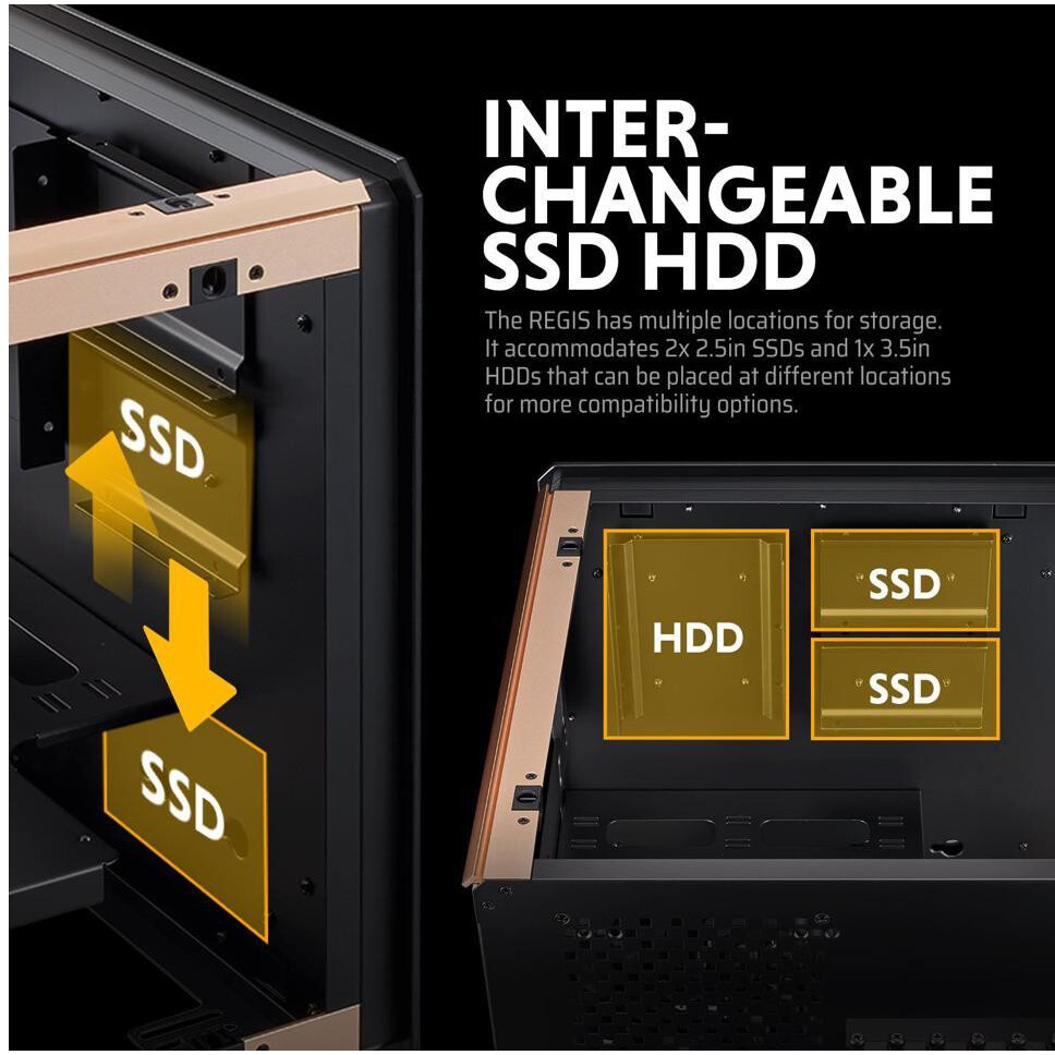 Корпус AZZA Regis Black - CSAZ-902 REGIS - фото 12