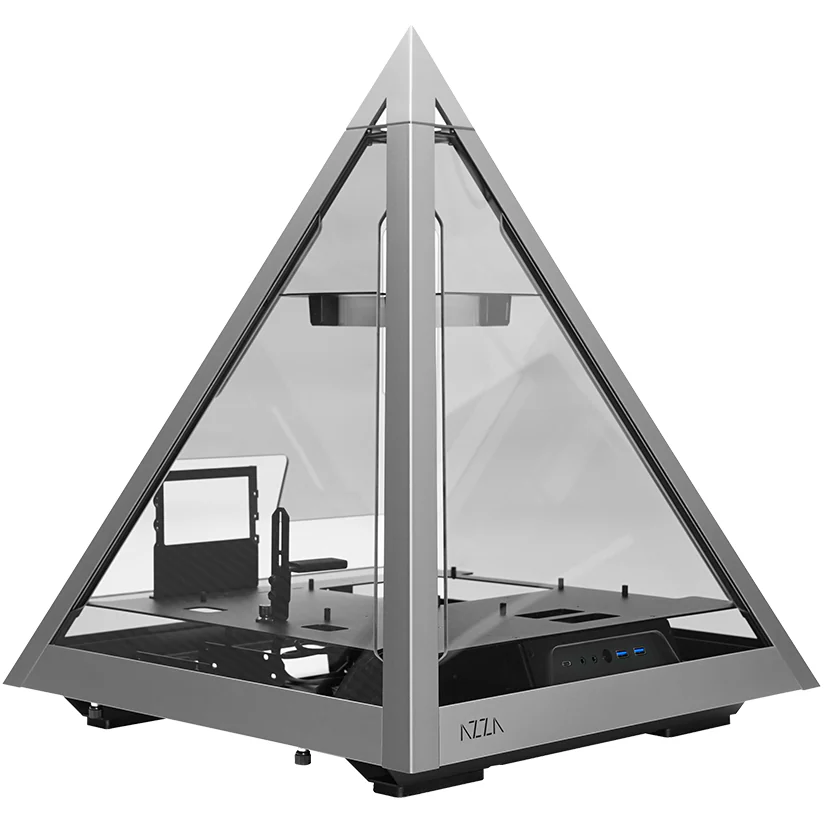 Корпус AZZA Pyramid L Black/Silver - CSAZ-804L PYRAMID