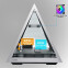 Корпус AZZA Pyramid L Black/Silver - CSAZ-804L PYRAMID - фото 6