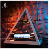 Корпус AZZA Pyramid L Black/Silver (CSAZ-804L PYRAMID)