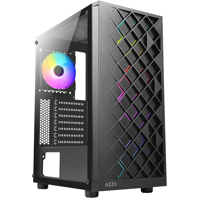 Корпус AZZA Spectra Black - CSAZ-280B SPECTRA
