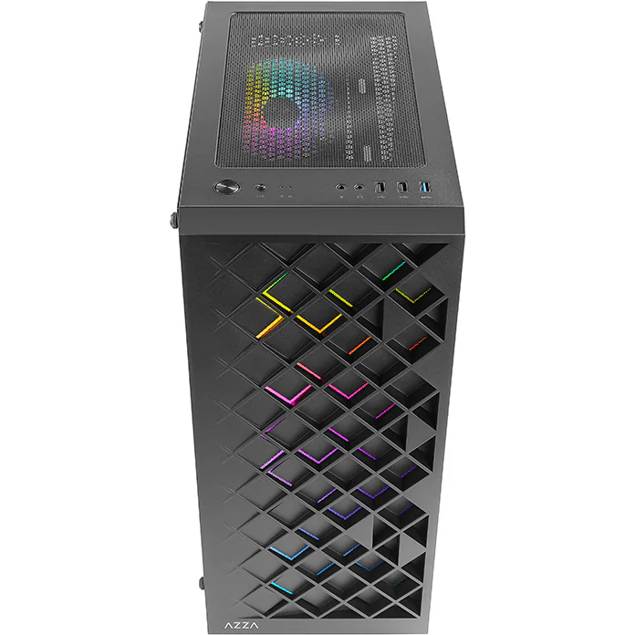 Корпус AZZA Spectra Black - CSAZ-280B SPECTRA - фото 3