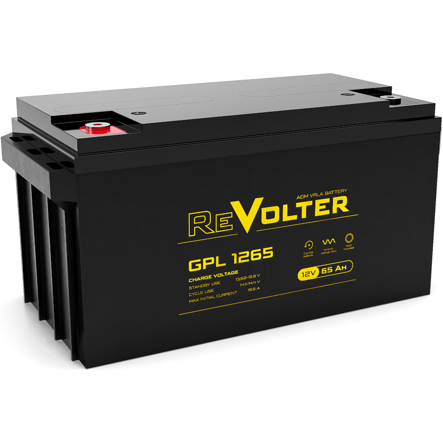Аккумуляторная батарея REVOLTER GPL 1265