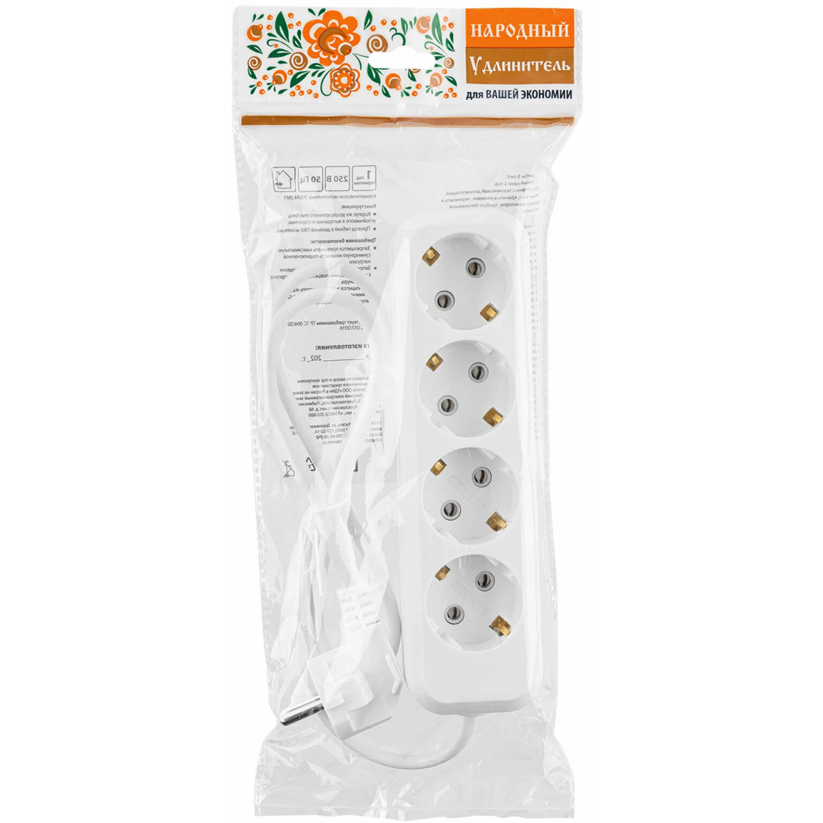 Сетевой удлинитель СТАРТ S 4x3 ZDV - фото 2