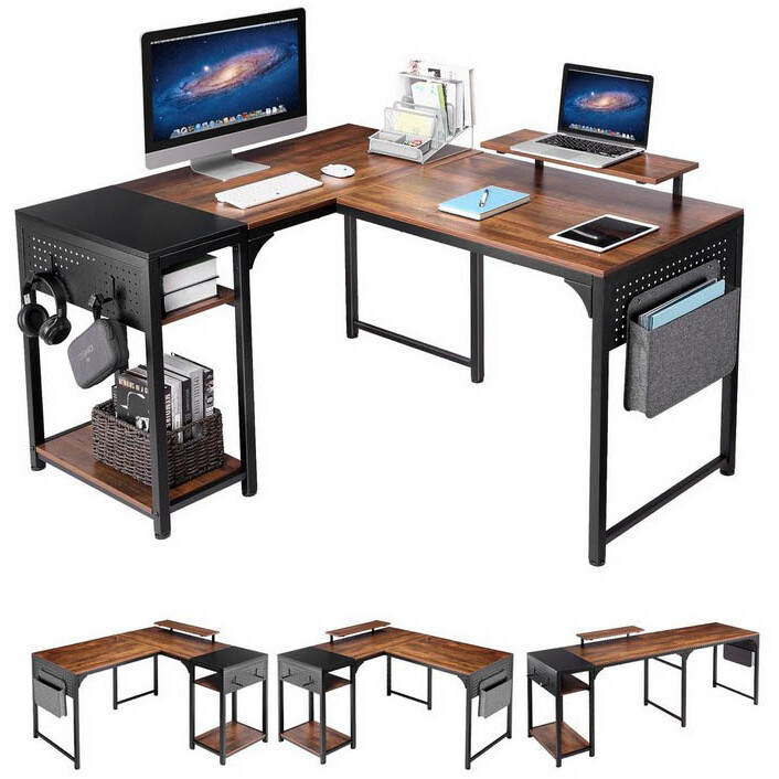 Компьютерный стол Eureka ZX-L150B-RWB - фото 3