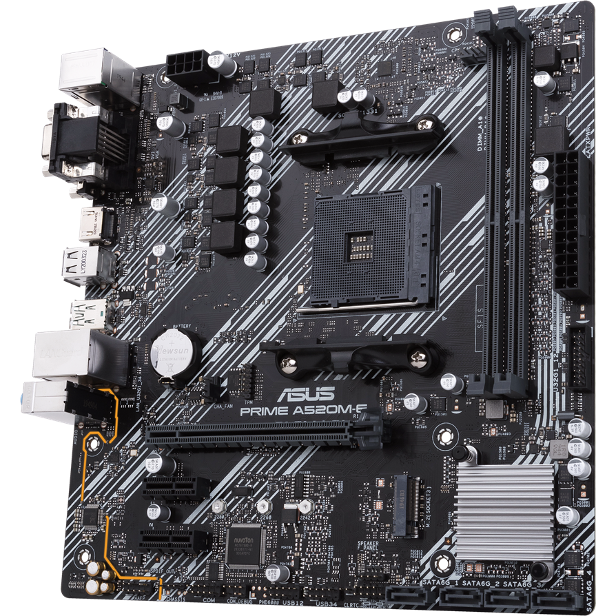 Материнская плата ASUS PRIME A520M-E/CSM - фото 3