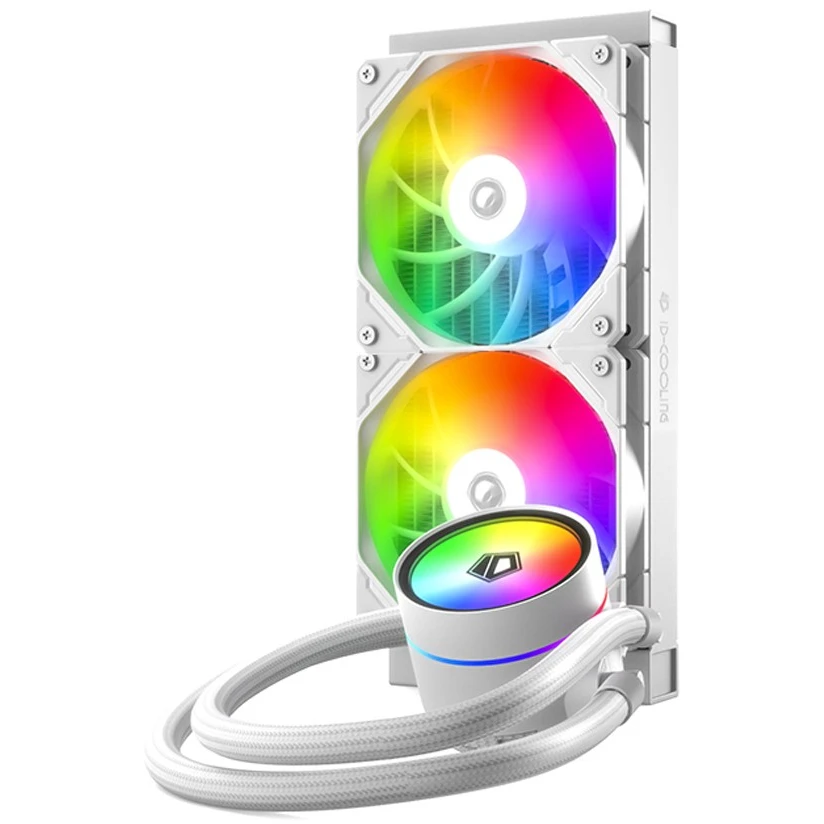 Система жидкостного охлаждения ID-COOLING ZOOMFLOW 240 XT V2 WHITE - фото 2