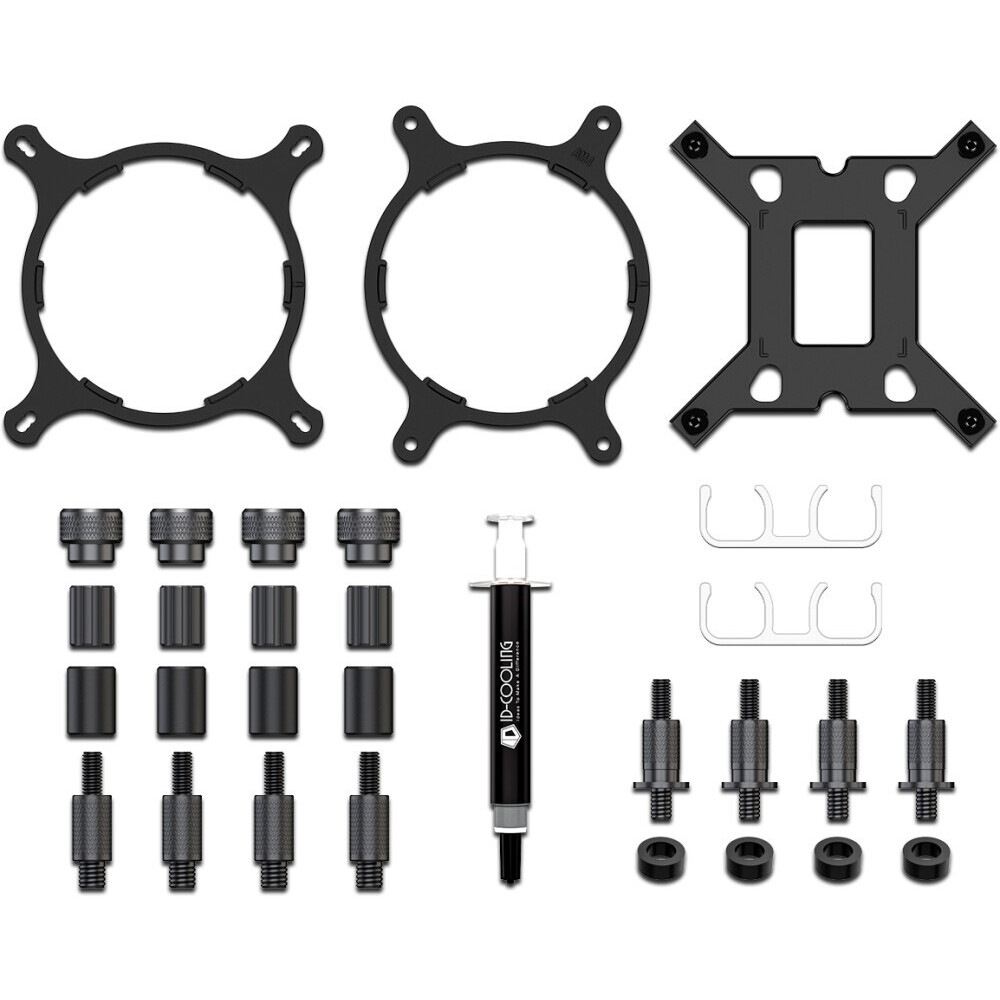 Система жидкостного охлаждения ID-COOLING ZOOMFLOW 240 XT V2 WHITE - фото 7