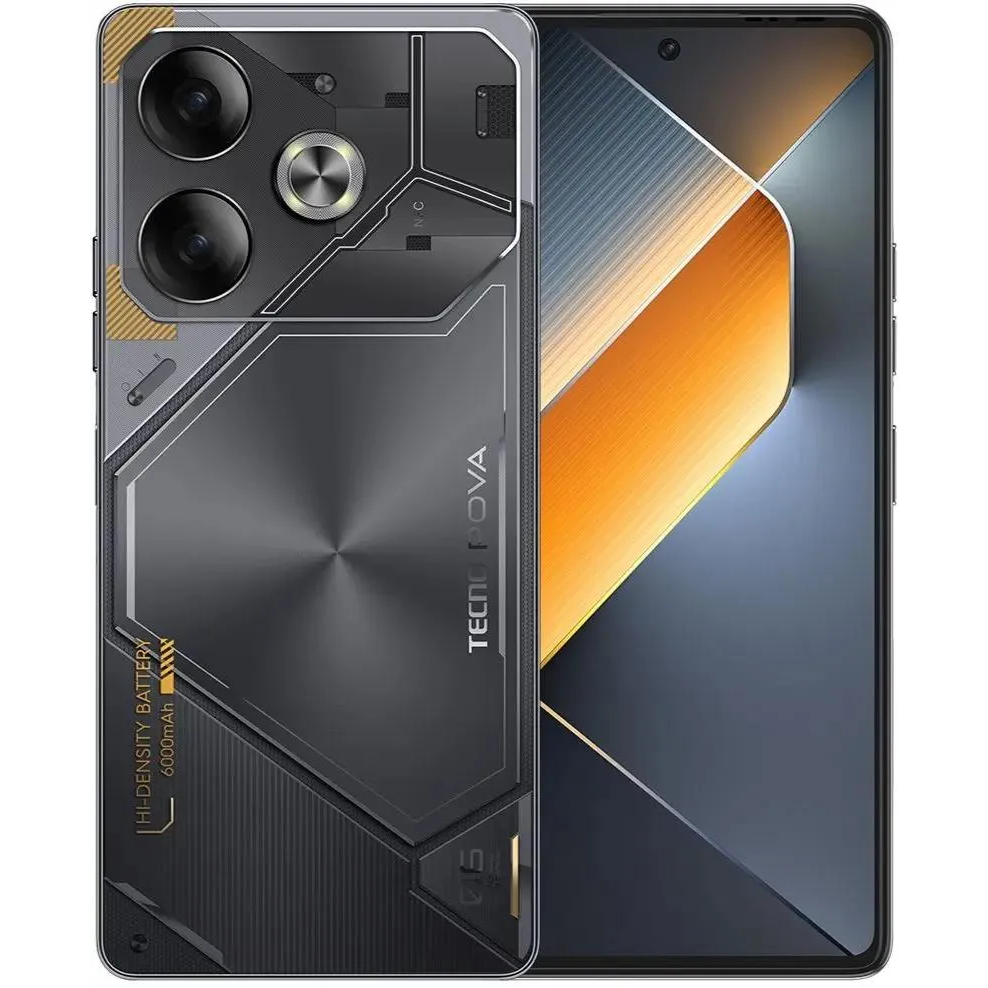 Смартфон TECNO Pova 6 12/256Gb Meteorite Grey - LI7 256+12 METEORITE GREY