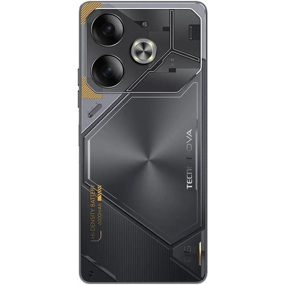 Смартфон TECNO Pova 6 12/256GB Meteorite Grey - LI7 256+12 METEORITE GREY - фото 3