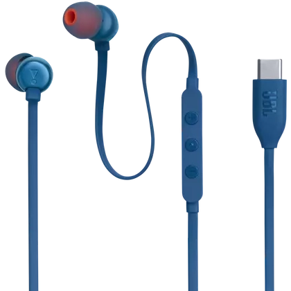 Гарнитура JBL Tune 310C USB-C Blue - JBLT310CBLU - фото 2