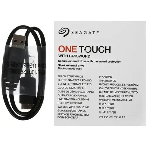 Внешний жёсткий диск 2Tb Seagate One Touch Black (STKY2000400) - фото 4