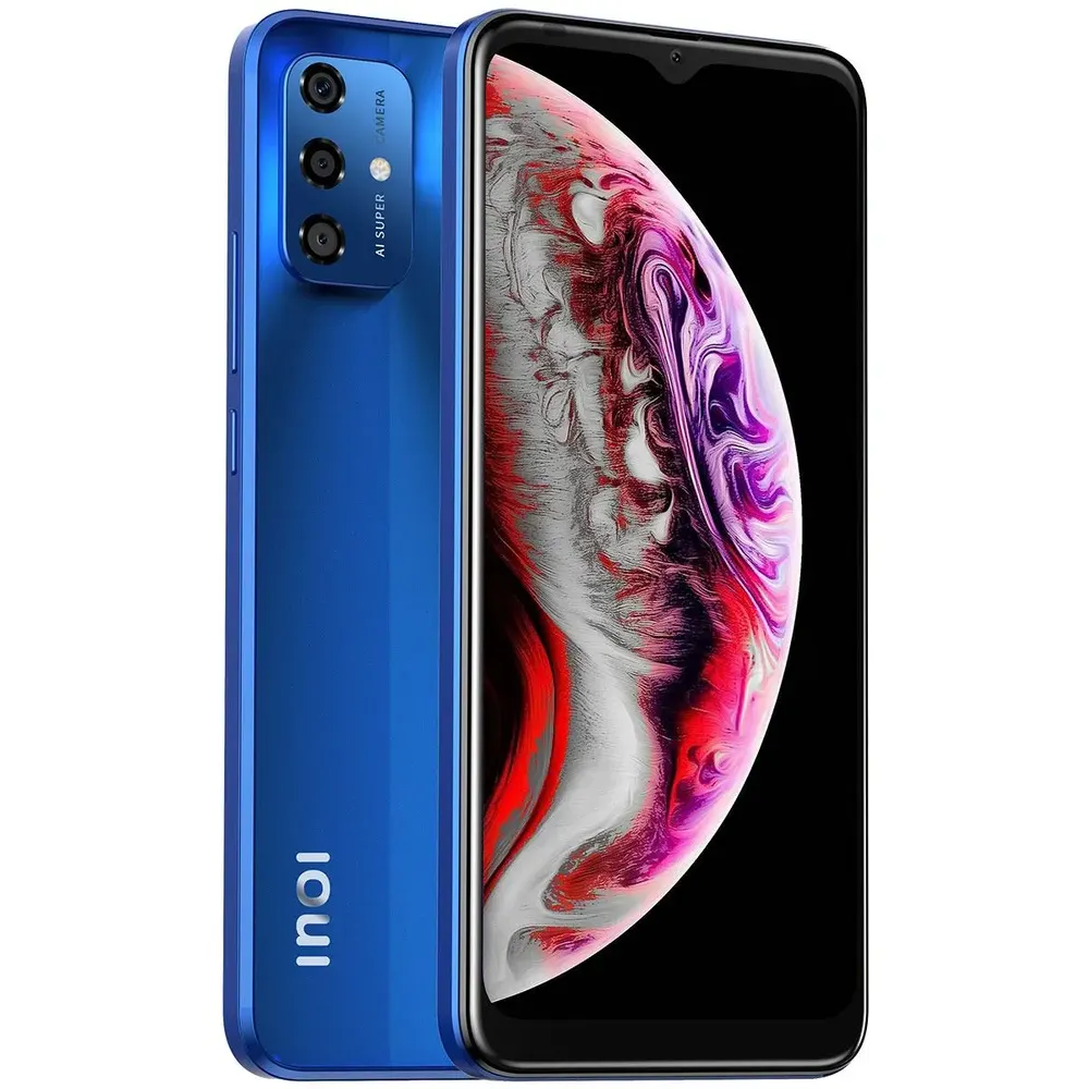 Смартфон INOI A83 6/128Gb Blue - фото 3