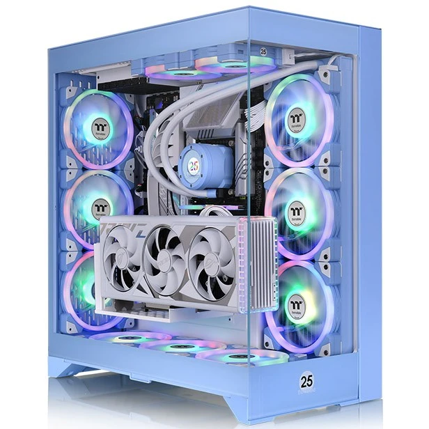 Корпус Thermaltake CTE E600 MX Hydrangea Blue (CA-1Y3-00MFWN-00) - фото 2