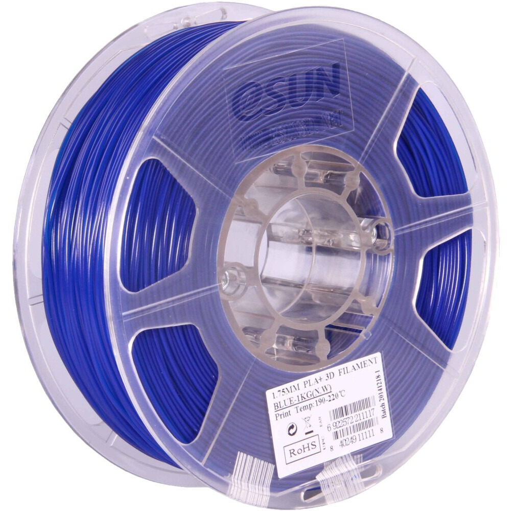 Пластик для 3D принтера eSUN 1.75mm PLA+ Blue - PLA+175U1