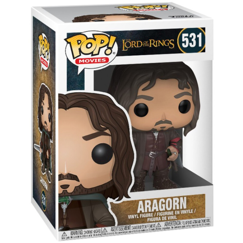 Фигурка Funko POP! Movies LOTR/Hobbit S3 Aragorn - 13565 - фото 2