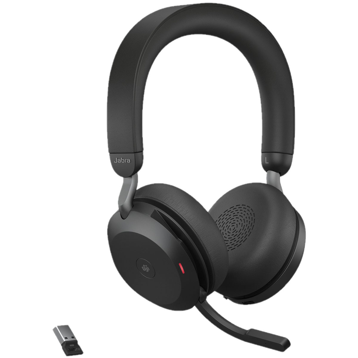 Гарнитура Jabra Evolve2 75 USB-A MS Teams with Charging Stand Black - 27599-999-989 - фото 4