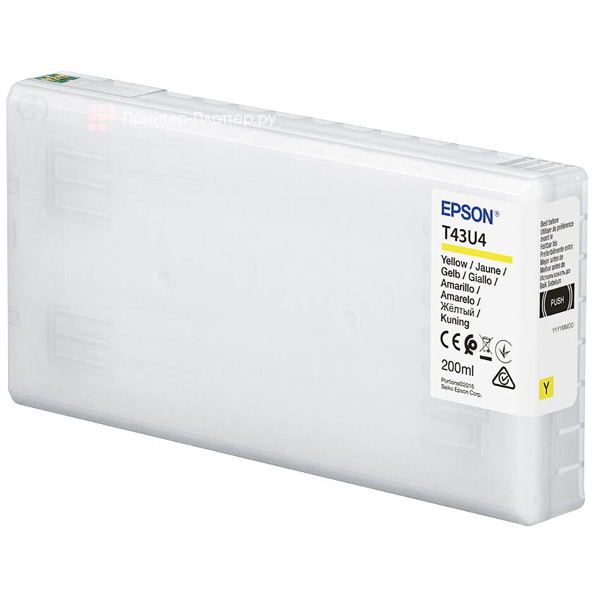 Картридж Epson C13T43U440 Yellow
