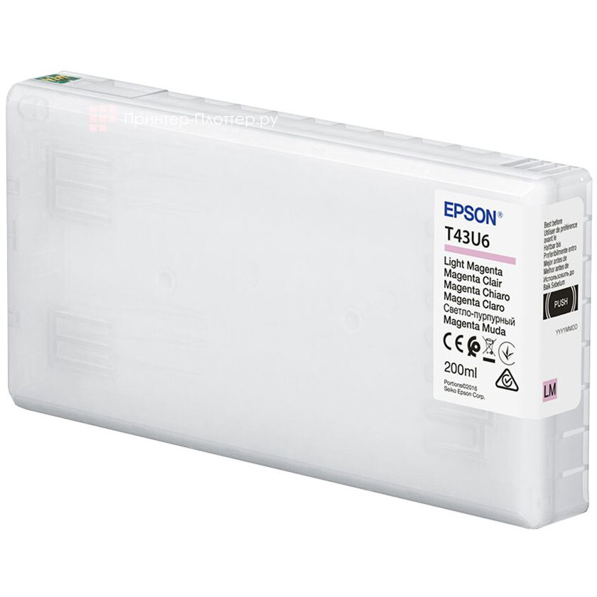 Картридж Epson C13T43U640 Light Magenta