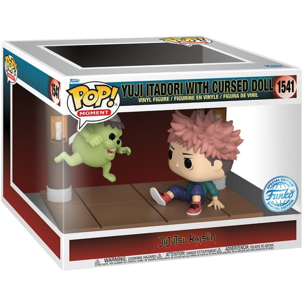 Фигурка Funko POP! Moment Jujutsu Kaisen Yuji Itadori with Cursed Doll - 74510 - фото 2